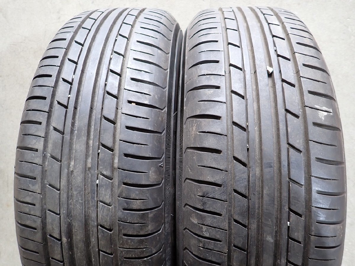 YS6622【送料無料175/65R14】フィット ヴィッツ パッソなどへ ヨコハマ 中古夏アルミセット ■14×5.5J 100/4H ET38■_画像5