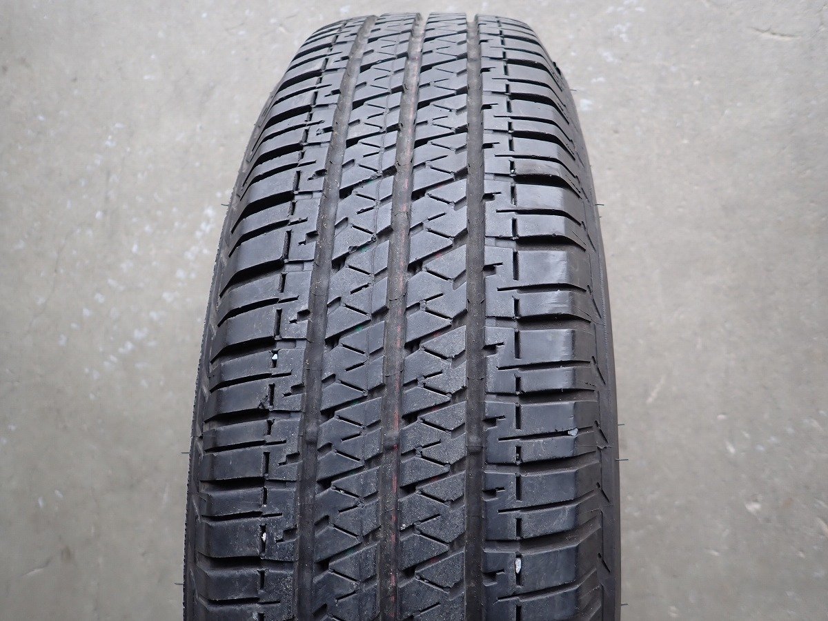 YS6842【送料無料195/80R15】1本 スズキ純正 ジムニーシエラ純正 ブリヂストン 中古夏タイヤセット ■15×5.5J 139.7/5H ET5■_画像3