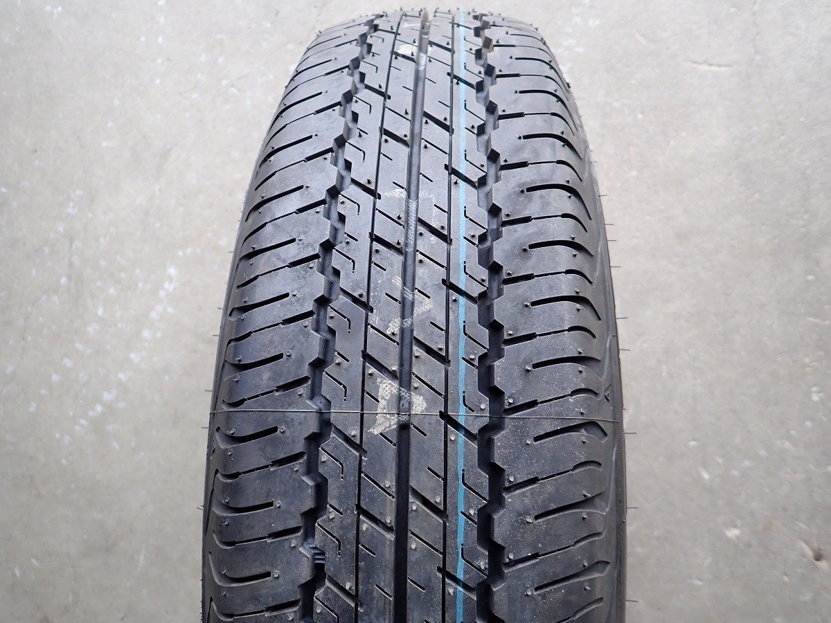 YS6843【送料無料195/80R15】1本 スズキ純正スチール ジムニーシエラ 2023年製 中古夏タイヤセット ■15×5.5J 139.7/5H ET約10■_画像3