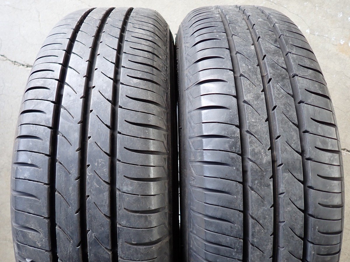 YS7053【送料無料175/70R14】ヤリス アクア ポルテ ヴィッツ などへ トーヨー 中古夏タイヤセット●14×5.5J 100/4Ｈ ET42●_画像3