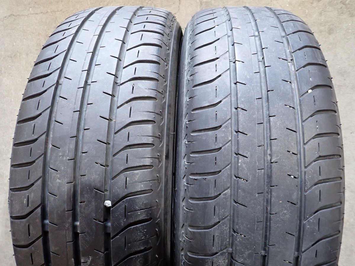 YS7156【送料無料185/60R15】フィット アクア ヴィッツ ヤリスなどに BS 中古夏タイヤセット ▼15×5.5J 100/4H ET45▼_画像3