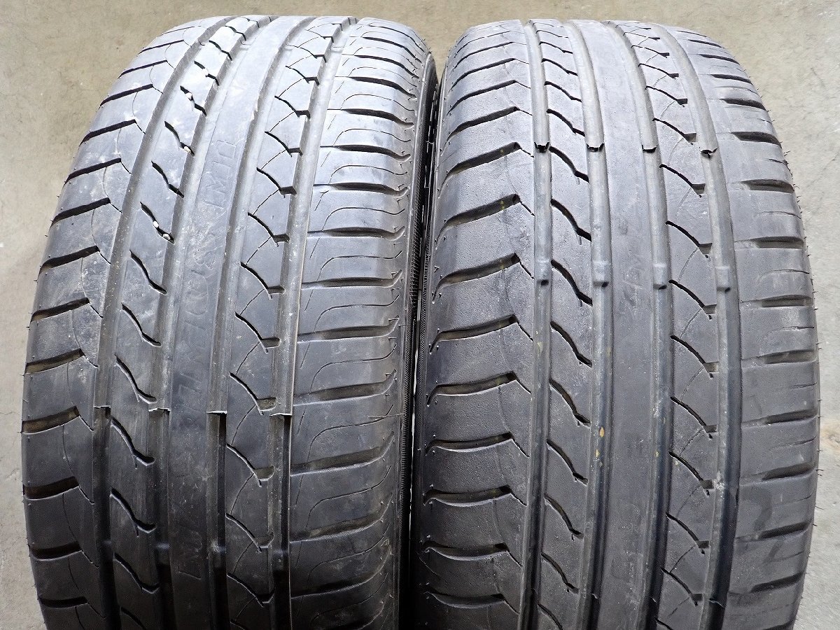 YS7168【送料無料215/55R17】ホンダ純正 RB1オデッセイ アブソルート ヴェゼル 中古夏タイヤセット ■17×7J 114.3/5H ET55■_画像3