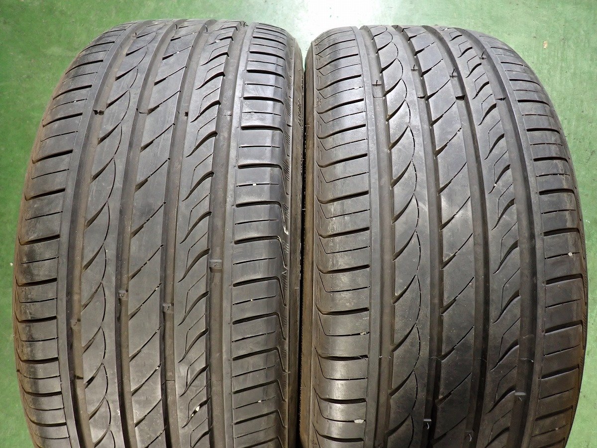 GM2919【送料無料245/40R21】4本 2021年製 DELINTE デリンテ DH2 中古夏タイヤ レクサス NX ハリアーなどにの画像3