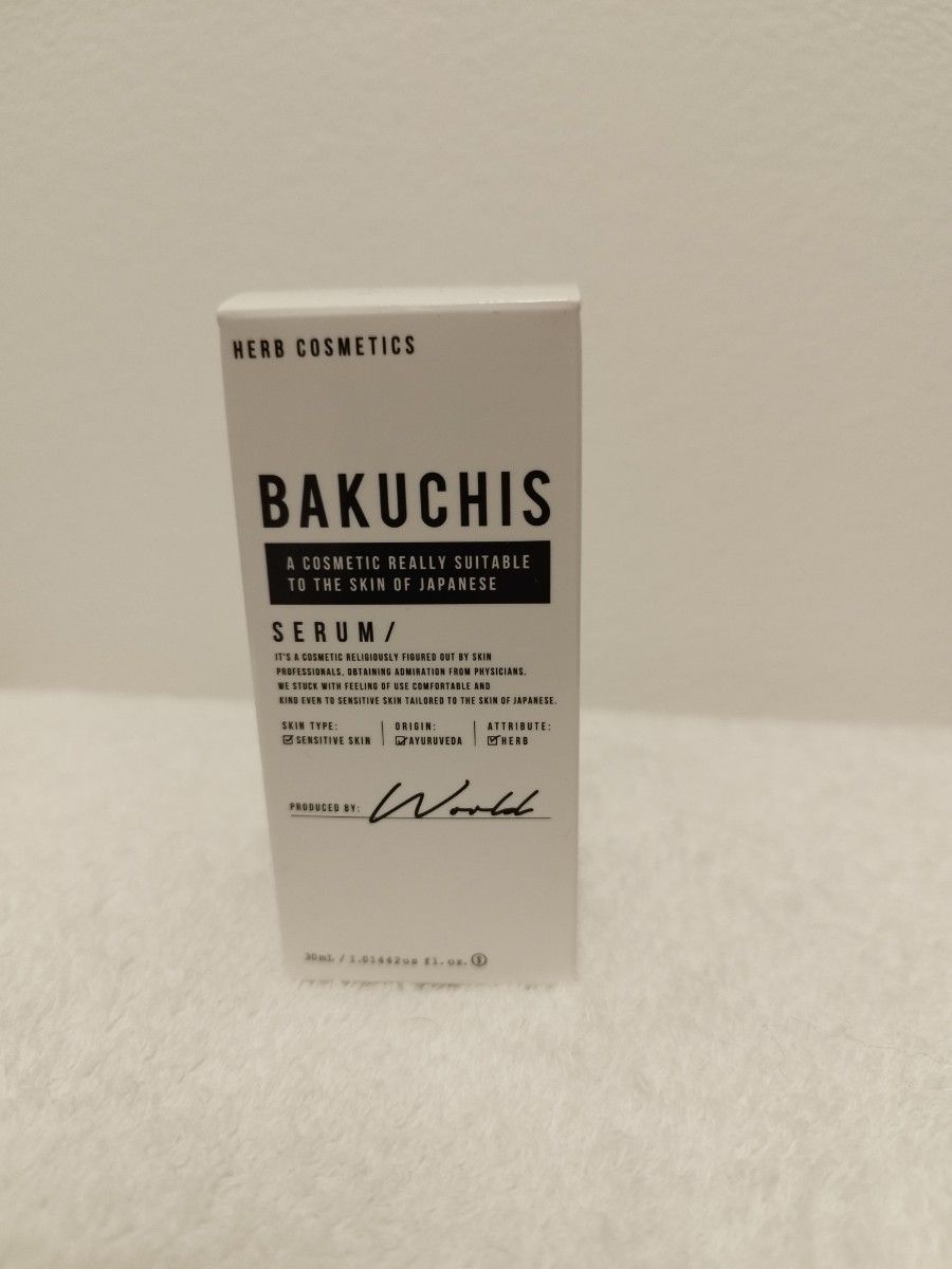 BAKUCHIS バクチス SERUM セラム　美容液　30ml