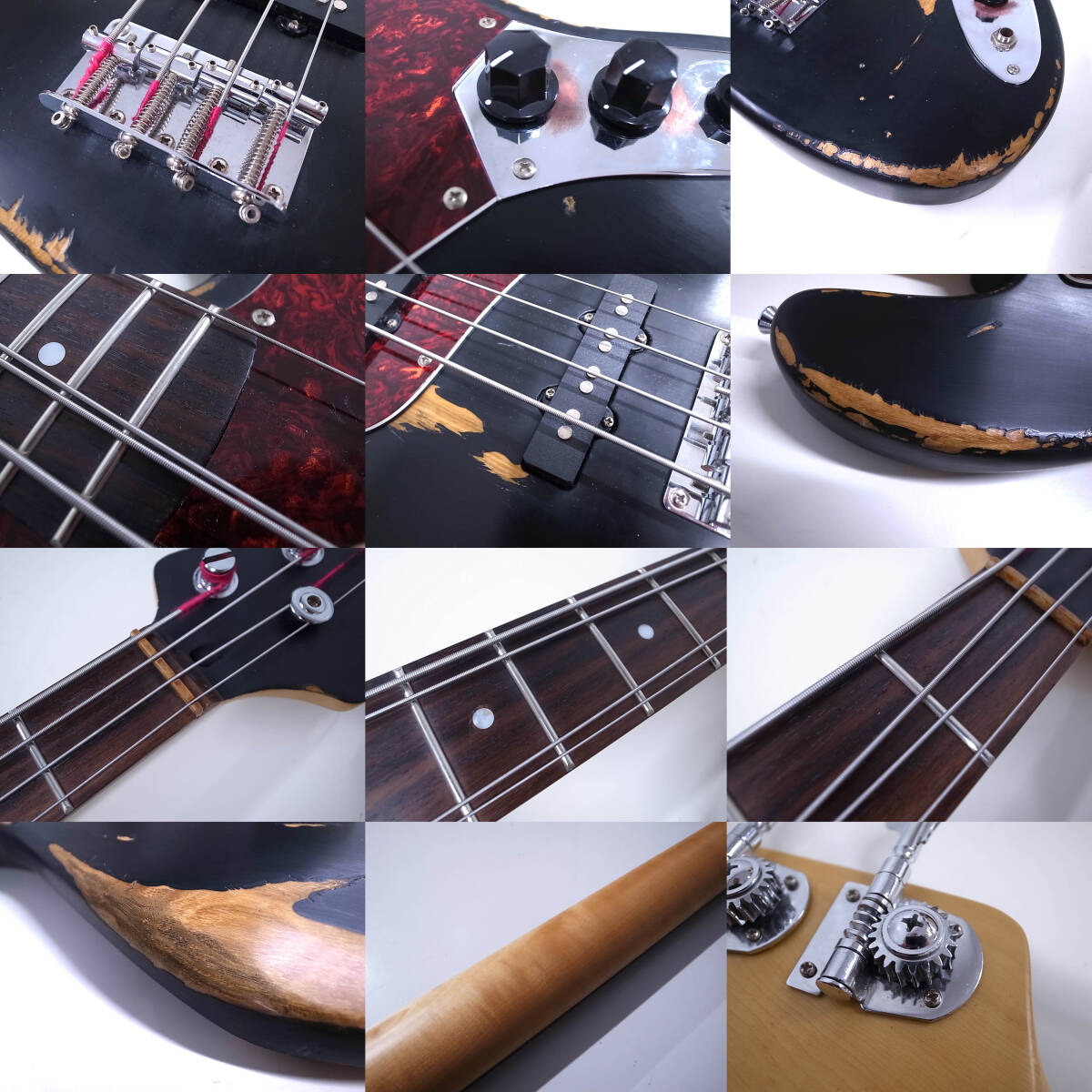 Custom JAZZ Bass/Aged&Relic レリック ジャズ ベース JB/検索FenderプレシジョンMUSICMAN Sadowsky ATELIER Z Spector Warwick ESP sugi_画像3