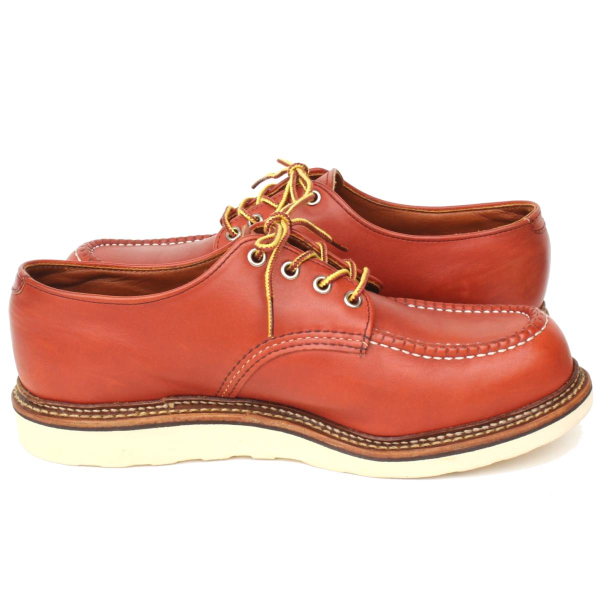 (31549)美品REDWING8103レッドウィング9.5D約27.5cm (アイリッシュセッター オックスフォード ブーツ モックトゥ赤茶オロラセット2010年製)_画像7