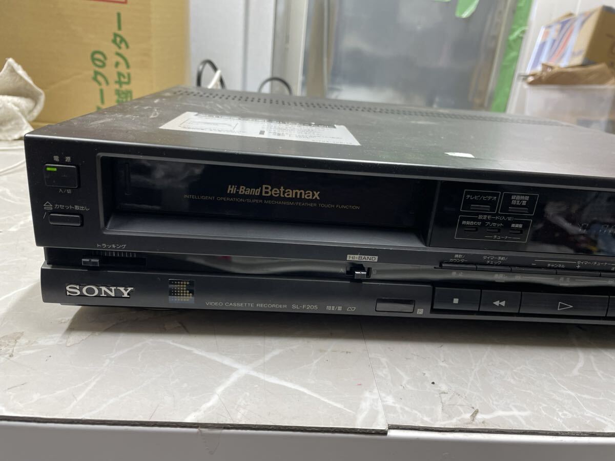 『中古』SONY　ハイバンドベータ　SL-F205_画像3