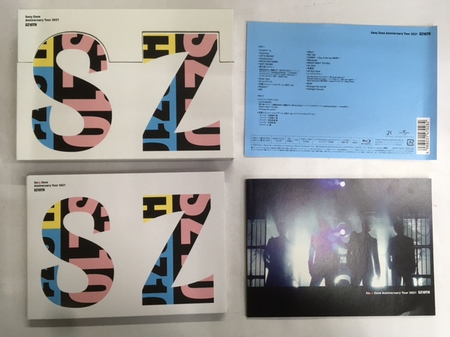 J26 1円スタート Sexy Zone Anniversary Tour 2021 SZ10TH 2枚組 ライブBD ブルーレイ セクシーゾーン ジャニーズ系 男性アイドル_画像3