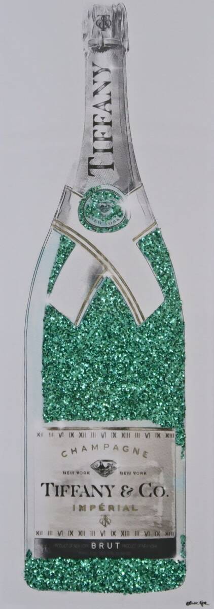 オリバーガル/Oliver Gal Tiffany&Co「Priceless Champagne」ティファニー ローラサンチェス直筆サイン入 程度良好（602