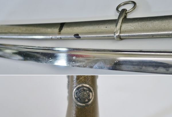 大日本帝国陸軍 サーベル 尉官 指揮刀（320検：軍刀の画像5
