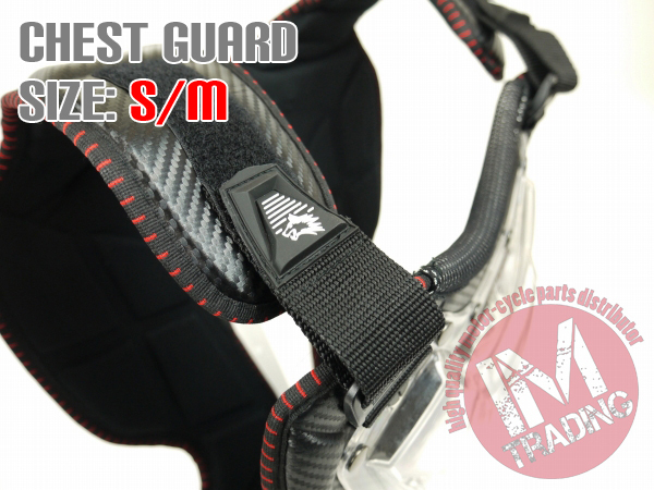  Thunder Wolf hunting Wolf . part protector AR01 chest guard S/M back guard black black off-road Trail 