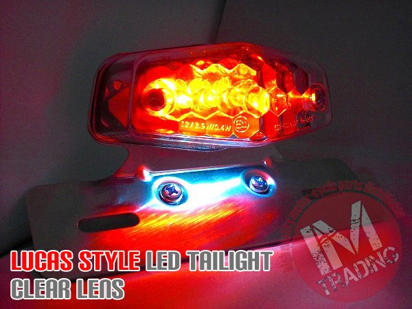 ルーカス LED テール ランプ クリアレンズ_画像2