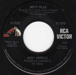 Eddy Arnold / Misty Blue b/w Calling Mary Names 7インチ RCA Victor US盤 1967 サンデーソングブック 山下達郎の画像1