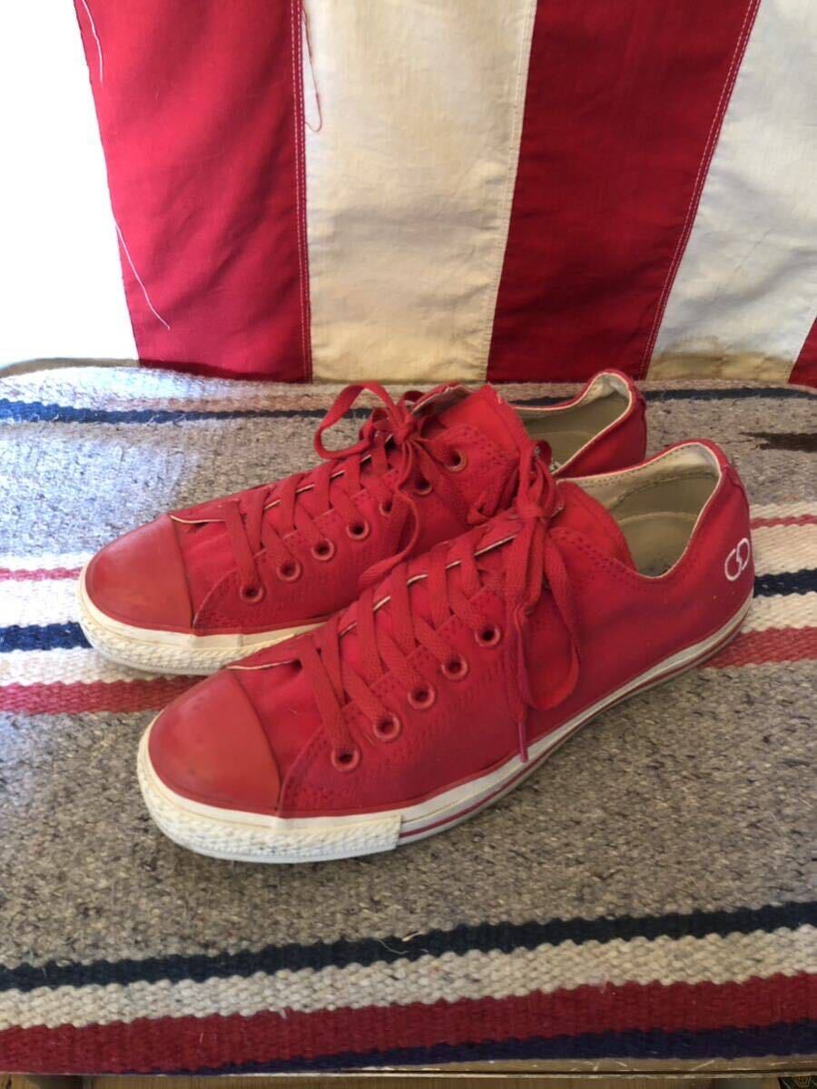 Converse (RED) Chuck Taylor HiroshiFujiwara Allstar Low Fragment Design_画像1