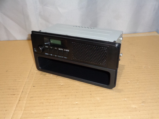 [C29] トヨタ ダイハツ 純正 AM/FM ラジオ チューナー 86120-B5111 200㎜ ワイド ( ハイゼット ハイエース 等 )??の画像1