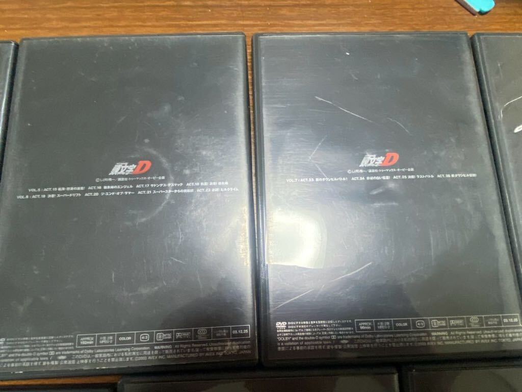 頭文字D コンプリートボックス DVD 全9巻 14枚セット complete box しげの秀一 1stステージ 2ndステージ 3rdステージの画像4
