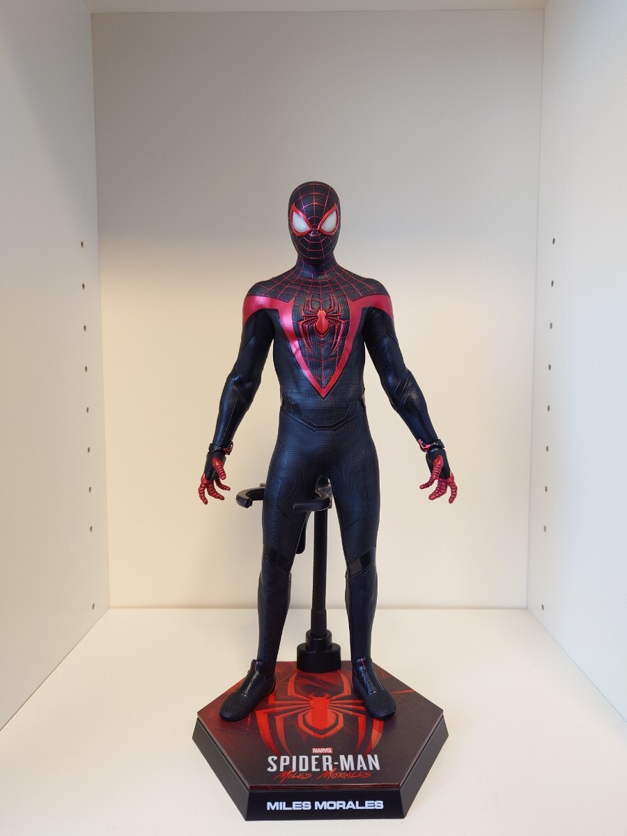 ホットトイズ マイルス・モラレス スパイダーマン ビデオゲーム・マスターピース フィギュア HOTTOYS Marvel’s Spider-Man Miles Morales_画像2