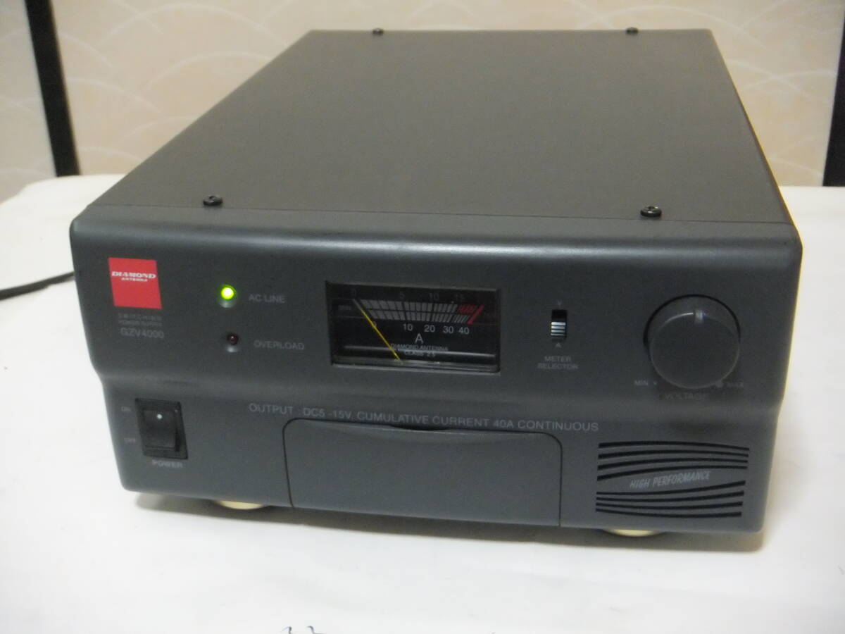 ダイヤモンド　スイッチング電源ＧＺＶ４０００　動作品_画像1