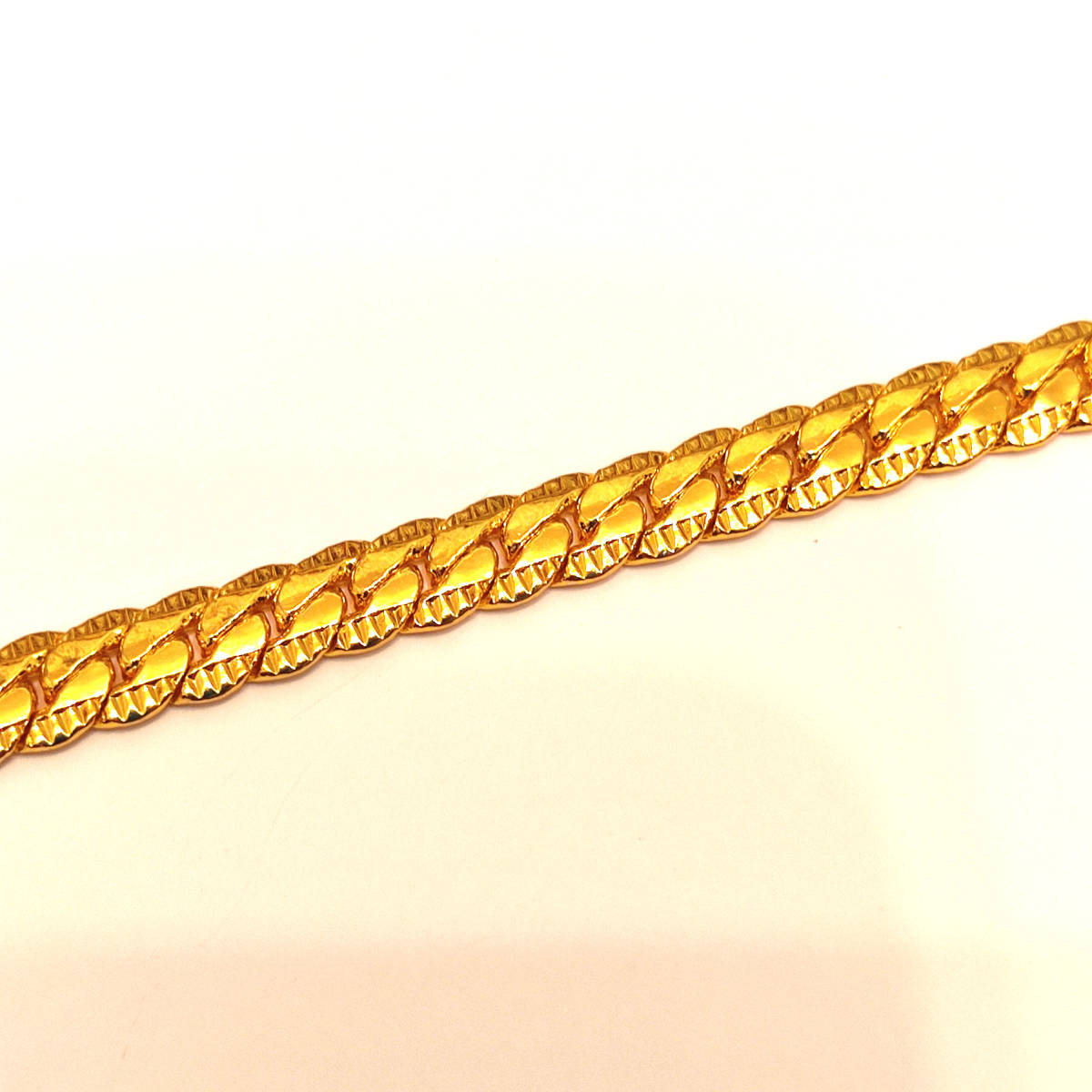 チェーンネックレス 喜平ネックレス ゴールド 金 ネックレス 刻印 925 48cm メンズ レディース 兼用 001の画像3
