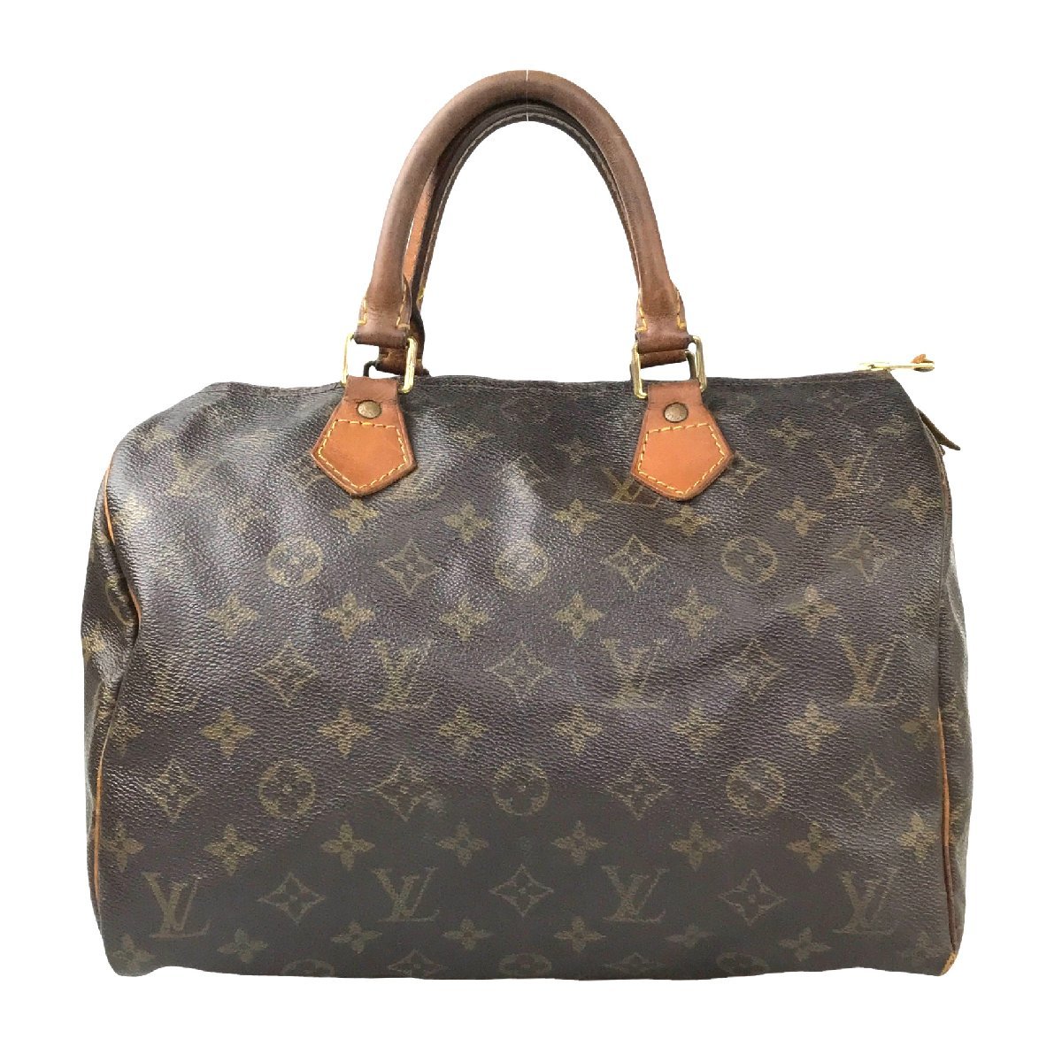 【1円～】 ルイヴィトン Louis Vuitton バッグ ハンドバッグ スピーディ30 M41526 SP0976 モノグラム レザー ブラウン 中古_画像1