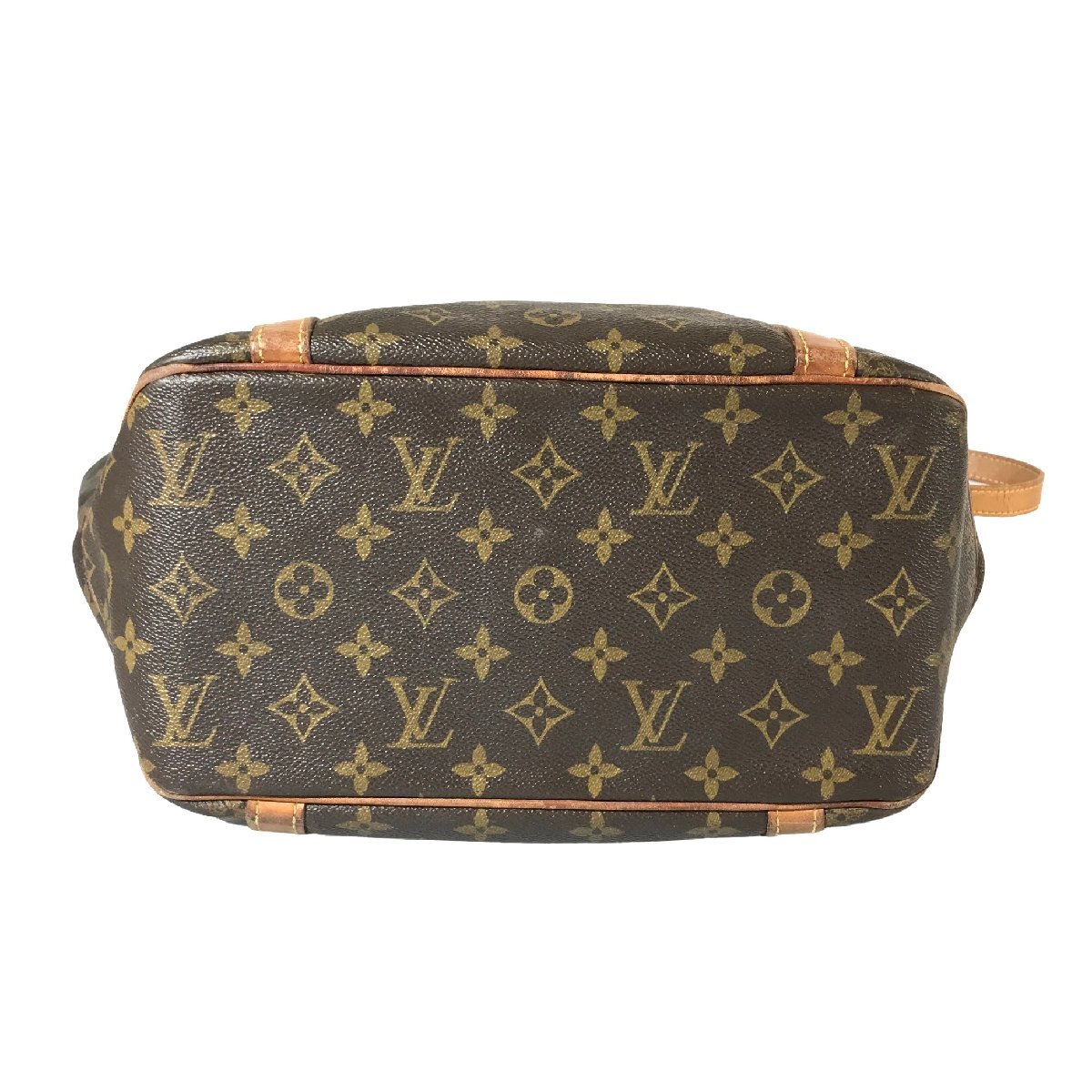 1円～ ルイヴィトン LOUIS VUITTON バッグ トートバッグ モノグラム サックショッピング M51108 レザー ブラウン 中古_画像6