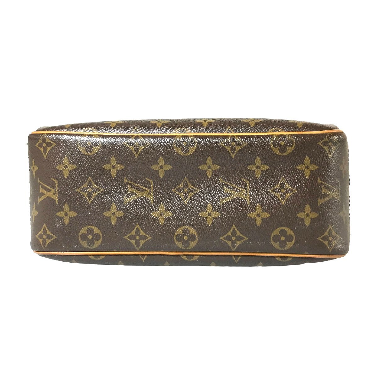 1円～ ルイヴィトン Louis Vuitton バッグ ハンドバッグ トゥルーヴィル モノグラム M42228 MI0035 レザー ブラウン 中古_画像6