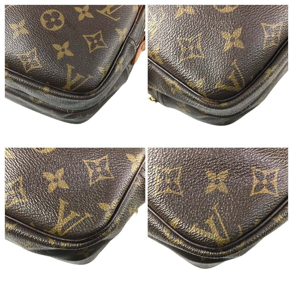 【1円～】 ルイヴィトン LOUIS VUITTON バッグ ショルダーバッグ リポーターPM M45254 SP0955 モノグラム PVC レザー ブラウン 中古_画像10