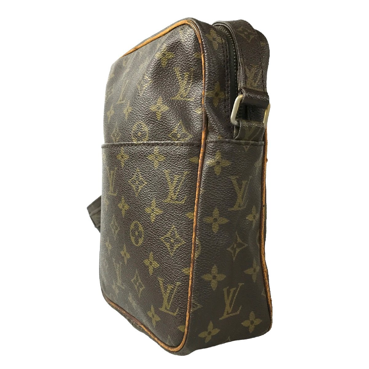 【1円～】ルイヴィトン LOUIS VUITTON バッグ ショルダーバッグ プチマルソー M40264 822 モノグラム レザー ブラウン 中古_画像3