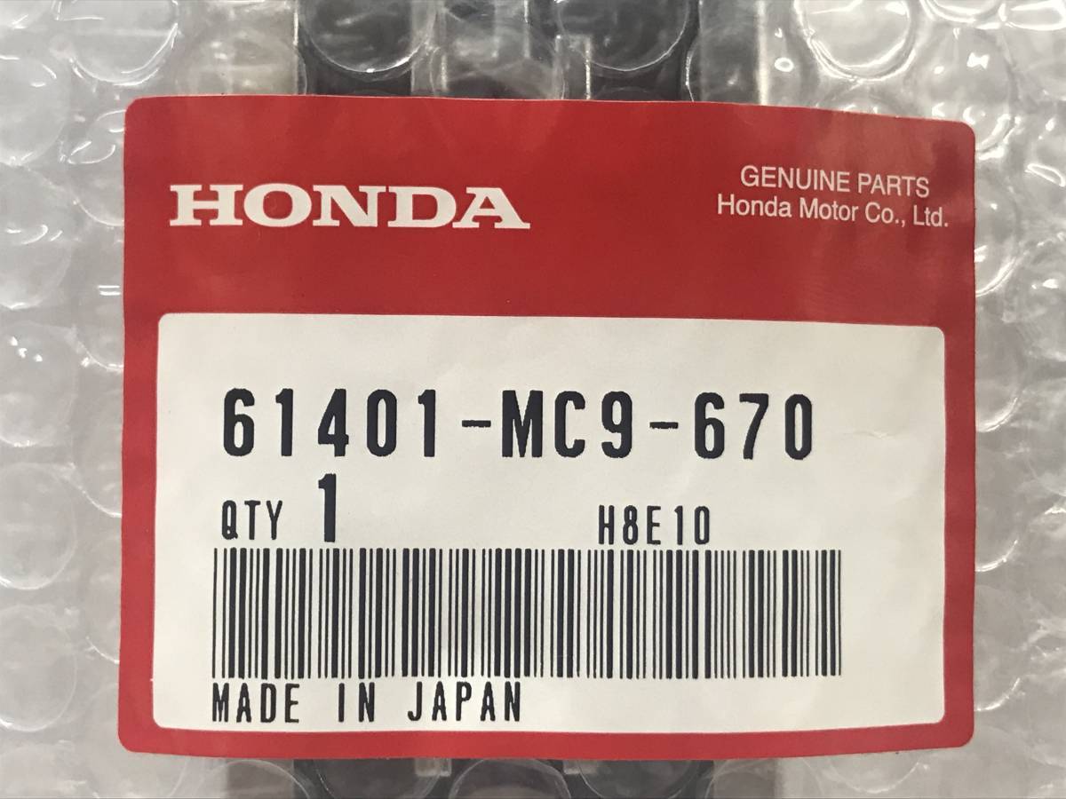 ●送料無料★HONDA 純正★フロント/フォーク/ステム/エンブレム/メッキ/三又(大)ホンダ/61401-MC9-670★シャリー/モンキー/ダックス/CB400Fの画像3