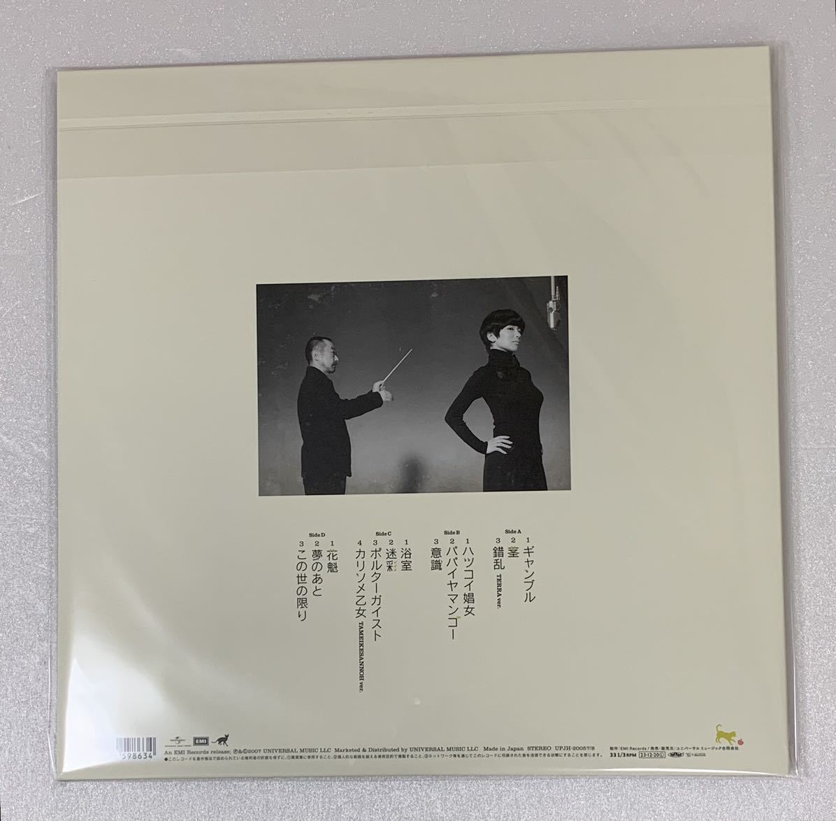 椎名林檎 平成風俗 初回生産限定アナログ盤 2枚組 Analog レコード 新品未開封品_画像2