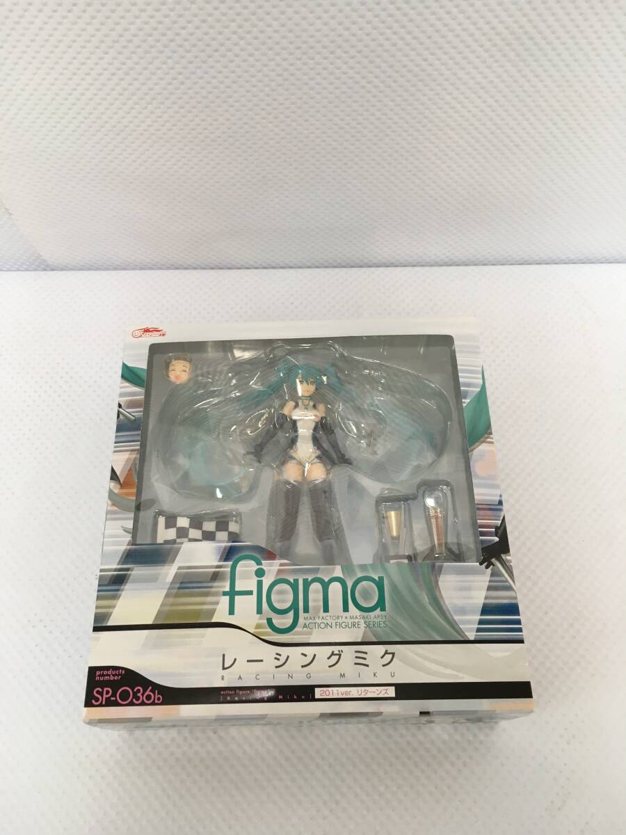 okP621 送料無料 未開封 figma レーシングミク 2011ver. リターンズ SP-036b 初音ミク_画像1