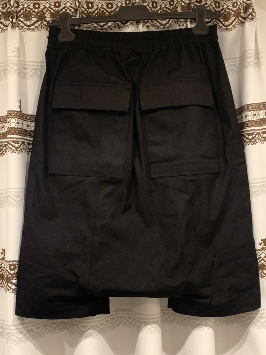 RICK OWENS BAUHAUS POD SHORT BLACK 48 バウハウス　ハーフパンツ_画像3