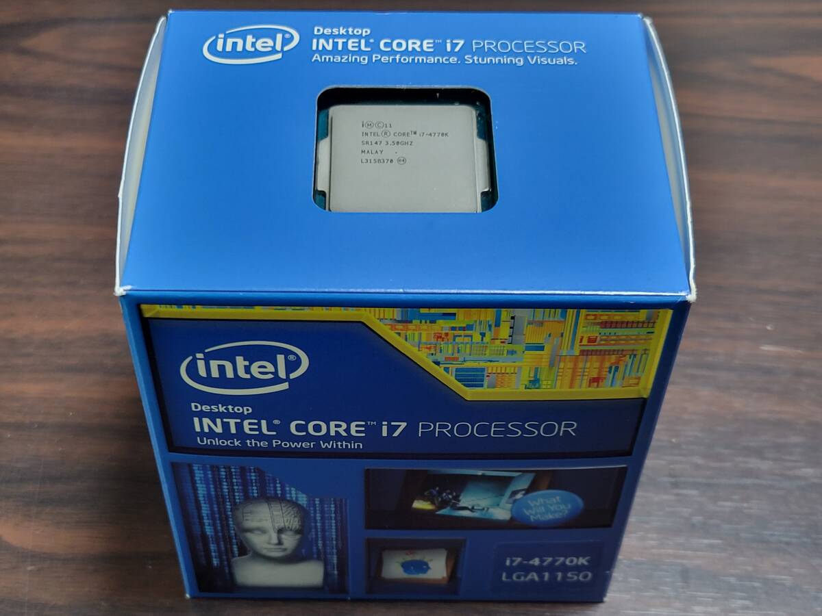 CPU Intel Core i7-4770K 3.50GHz SR147 LGA1150 (中古動作品)_画像1
