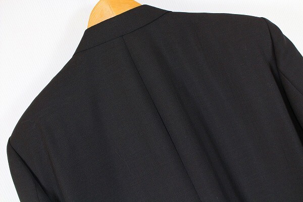 英国屋 Eikokuya 英國屋 綺麗め スーツ S1B テーラード ジャケット パンツ 大きいサイズ 無地 フォーマル 黒 ブラック メンズ [862158]_画像5