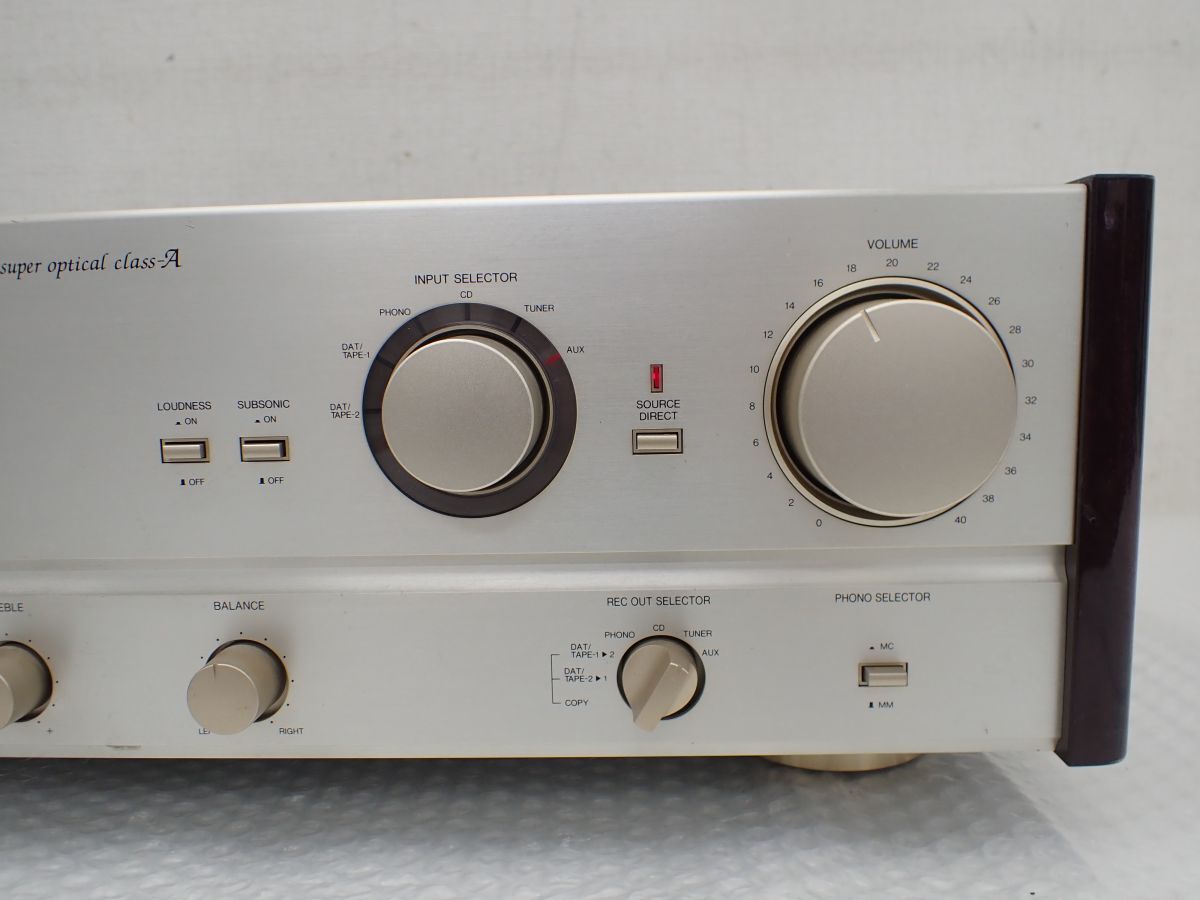 D773-120　DENON デノン　PMA-1000G ステレオアンプ プリメインアンプ オーディオ機器　幅470x高さ167x奥行400mm　中古現状品_画像9