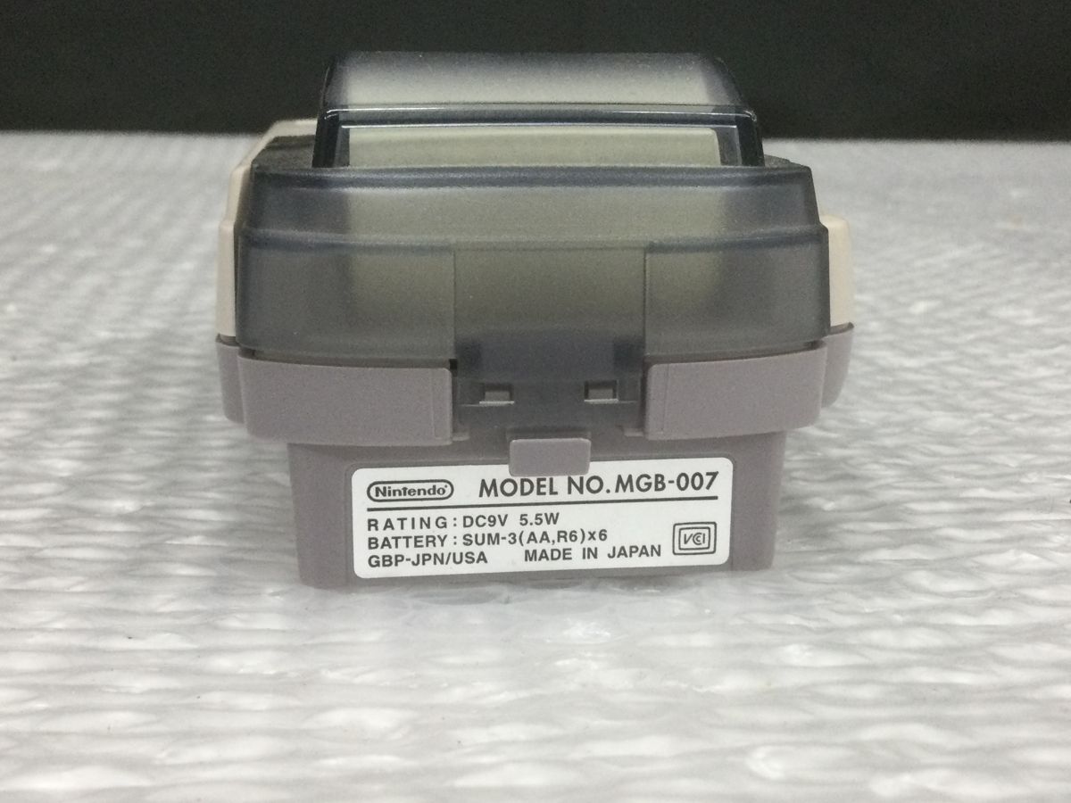 OH029-60【GBアクセサリー2点まとめ】Nintendo(ニンテンドー)GB ゲームボーイ ポケットプリンタ MGB-007/充電式アダプター DMG-03/t_画像3