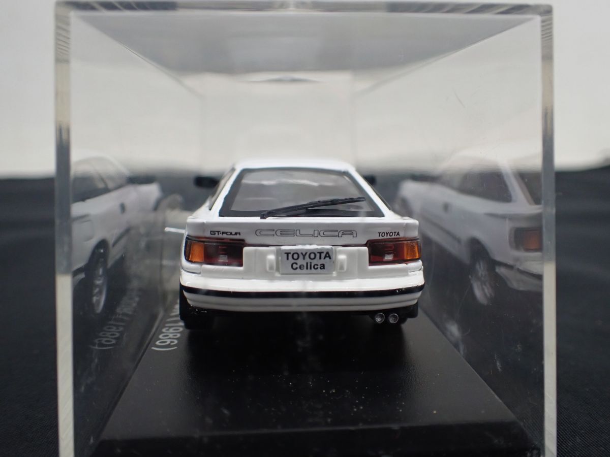 YS440-60　39　hachette アシェット 1/43 NOREV ノレブ 国産名車コレクション　ミニカー　 トヨタ セリカ GT FCOUR 白 1986_画像5