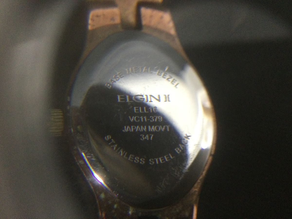 YS367-60-M[ lady's wristwatch 2 point summarize ] Seiko (SEIKO) Alba Pinot Y150-0060 quarts 2 hands type /Elgin( Elgin )Ell06 Vc11-379/t
