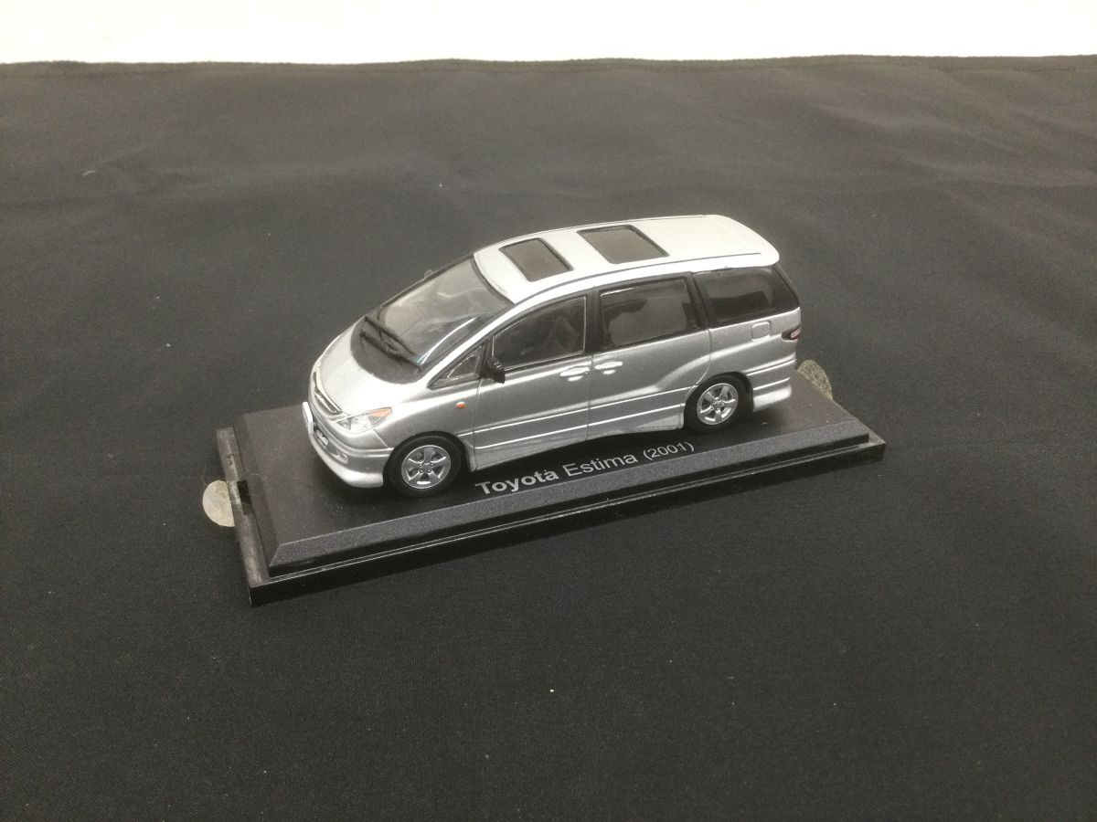 YS419-60 48 hachette アシェット 1/43 NOREV ノレブ 国産名車コレクション ミニカー トヨタ エスティマ 2001 Toyotaの画像6