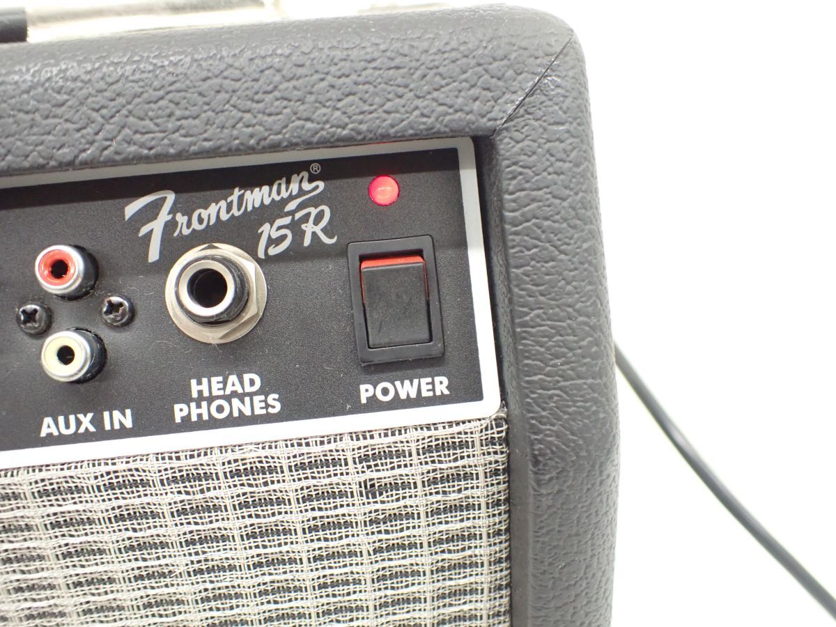 D014-100　Fender Frontman 15R Guitar Amplifier フェンダー ギターアンプ　中古　音出し動作確認済み_画像2