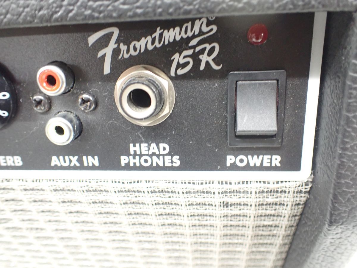 D014-100　Fender Frontman 15R Guitar Amplifier フェンダー ギターアンプ　中古　音出し動作確認済み_画像8