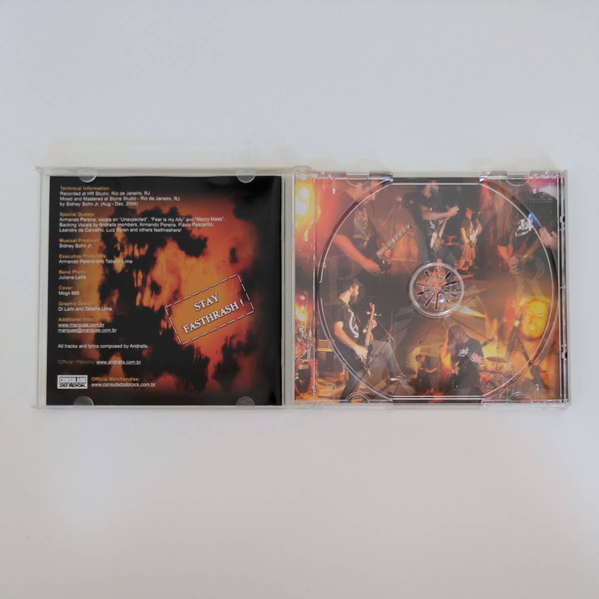 ANDRALLS Brazil Thrash Heavy Metal スラッシュメタル ヘヴィメタル 輸入盤CD 3rdの画像4