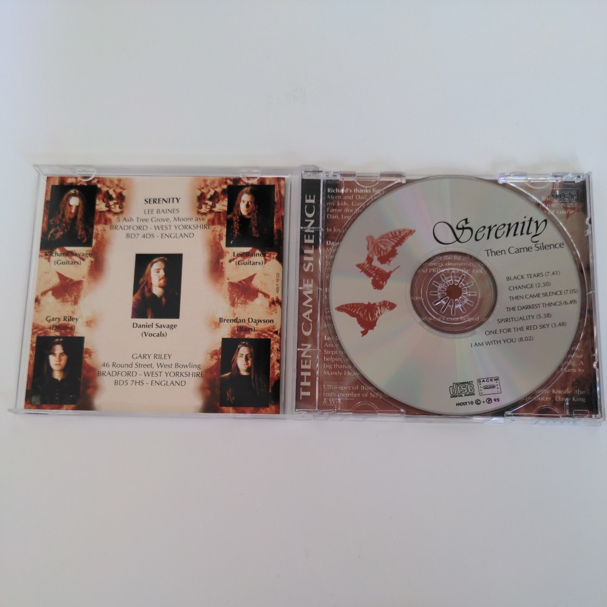 「1st Press」Serenity　UK　Doom Heavy Metal　ドゥームメタル　ヘヴィメタル　輸入盤CD　1st_画像4