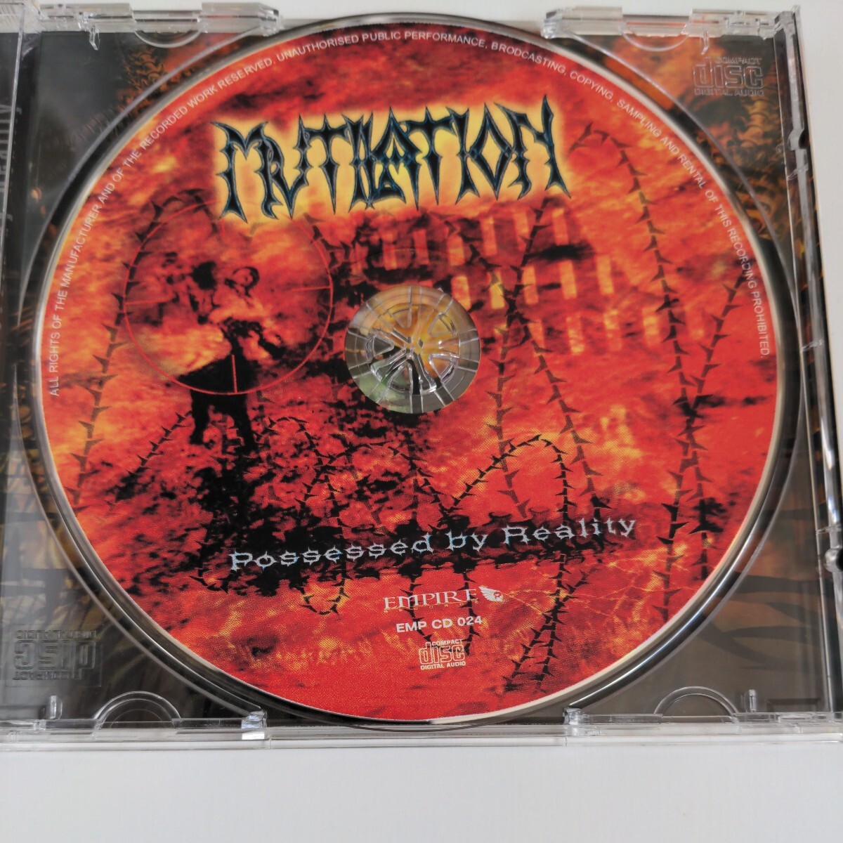 MUTILATION　Poland　Death Heavy Metal　デスメタル　ヘヴィメタル　輸入盤CD　1st_画像5
