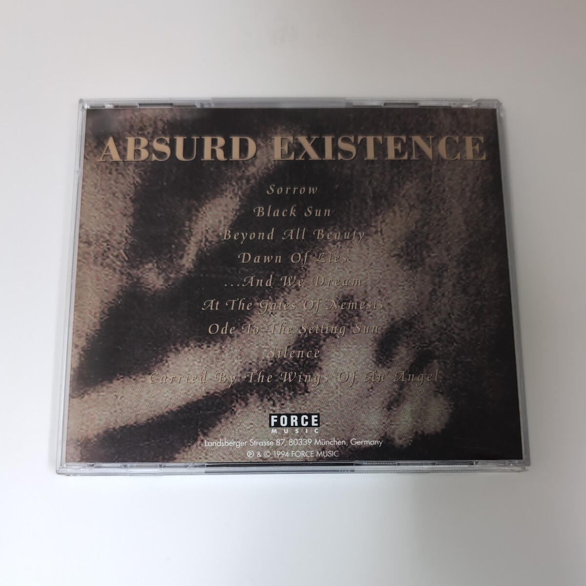 ABSURD EXISTENCE Germany Doom Death Heavy Metal ドゥーム・デスメタル ヘヴィメタル 輸入盤CD 唯一作の画像6