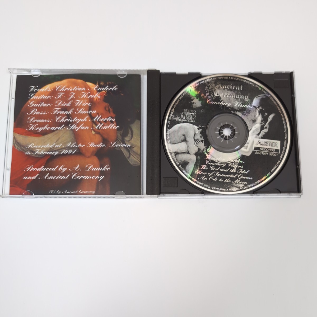 「1st Press」Ancient Ceremony　Germany　Melodic Death Black Heavy Metal　輸入盤CD　1stEP_画像4