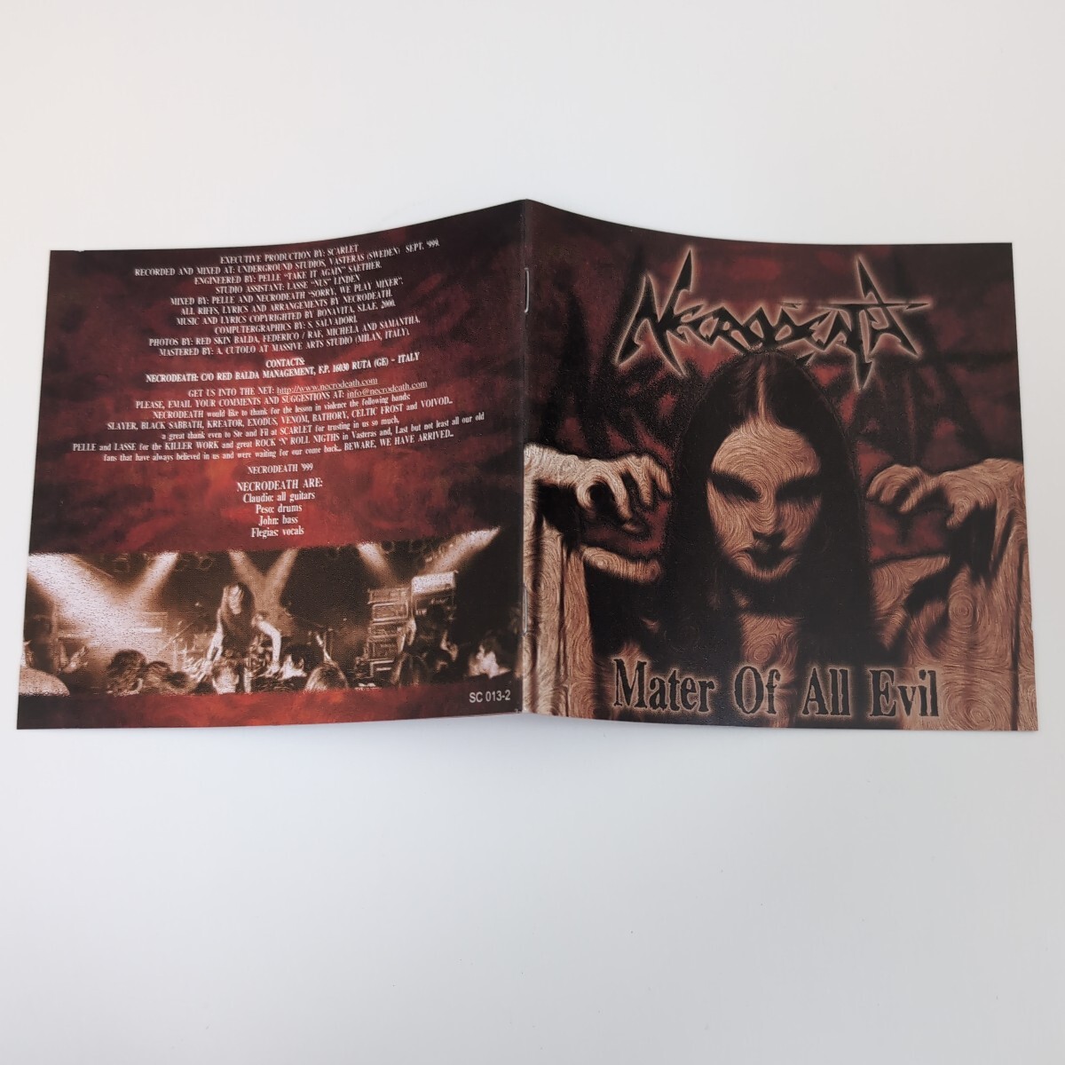 NECRODEATH Italy Speed Deathrash Heavy Metal スピード デスラッシュ ヘヴィメタル 輸入盤CD 3rdの画像3