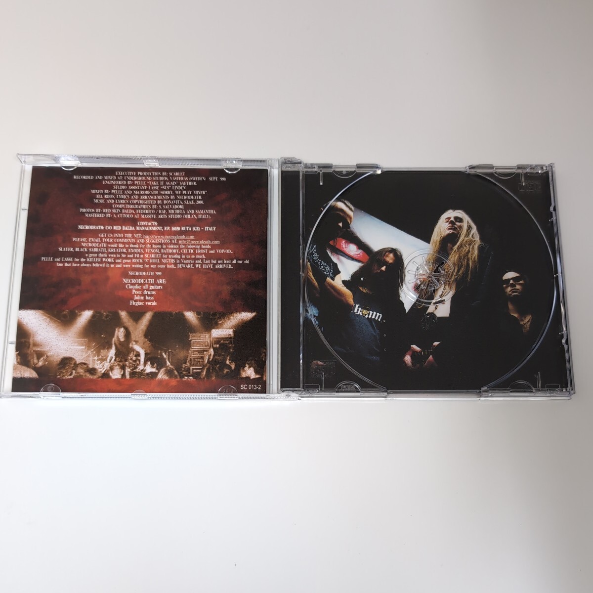 NECRODEATH Italy Speed Deathrash Heavy Metal スピード デスラッシュ ヘヴィメタル 輸入盤CD 3rdの画像4