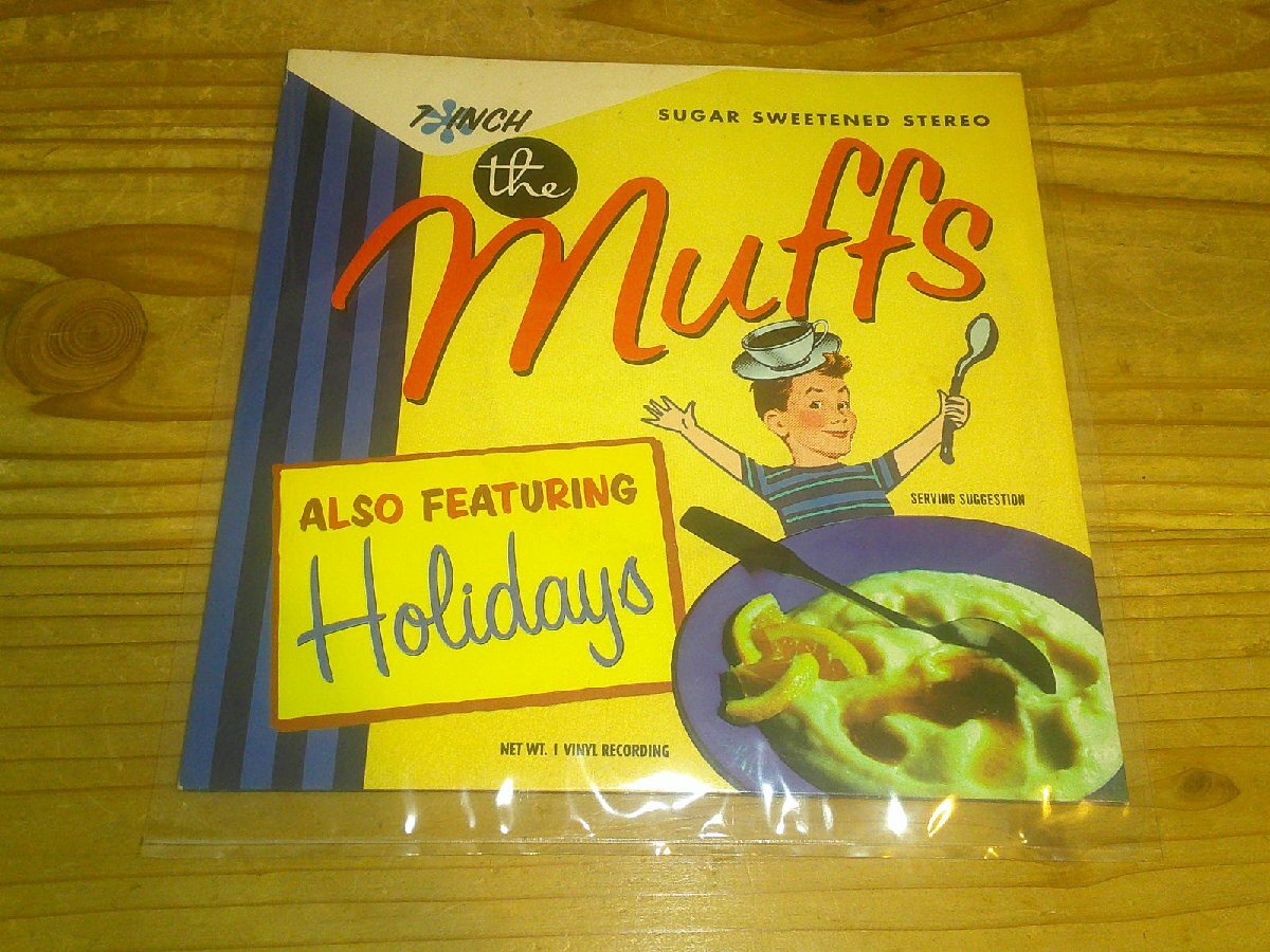 EP：THE MUFFS ALSO FEATURING HOLIDAYS：カラー・レコードの画像1