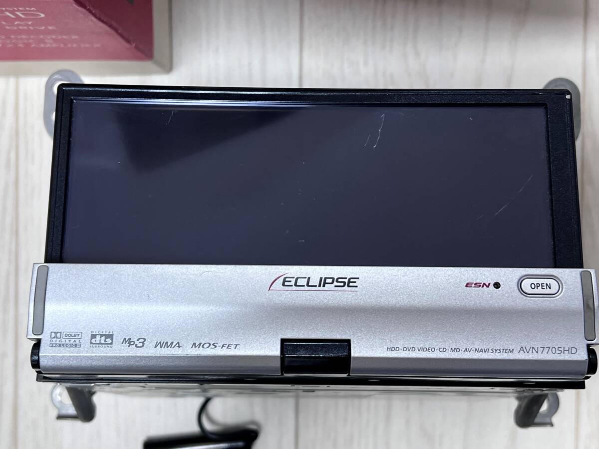 ECLIPSE イクリプス HDDナビ カーナビ CD DVD AVN7705HD_画像10